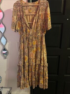 spell winona midi dress Winona Ivy Midi Gown Wild Hunai Australia